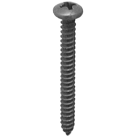 Auveco #8 X 1-1/4 PHIL PAN HD T.S. BLACK OXIDE, 100PK 10183